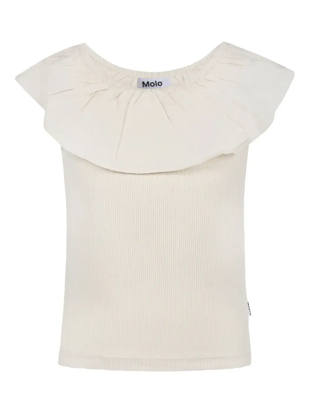 Футболка с оборками Molo, нейтральный
Футболка с оборками Molo, нейтральный