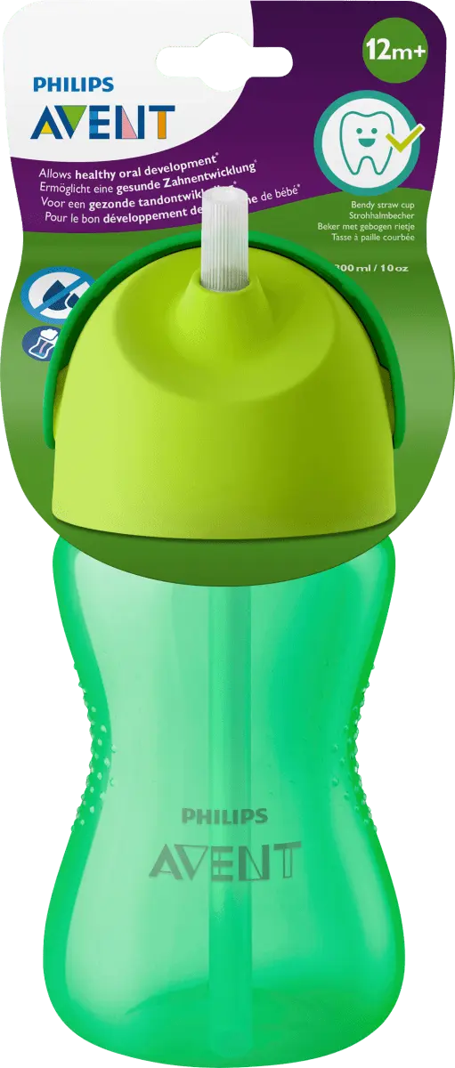 Чашка-соломинка зеленая 300мл 1 шт. Philips
Чашка-соломинка зеленая 300мл 1 шт. Philips