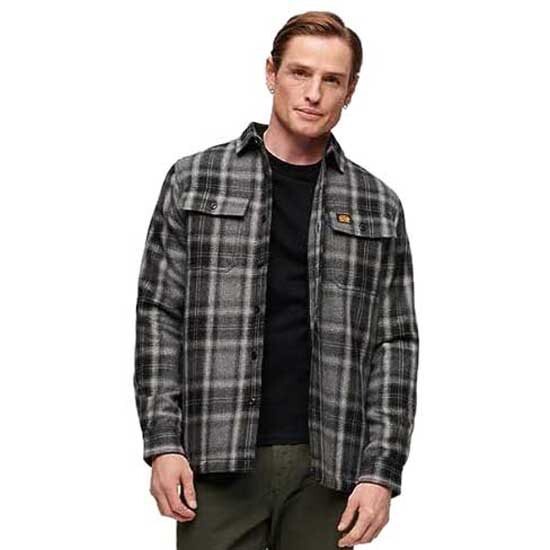 Рубашка Superdry Wool Miller, серый
Рубашка Superdry Wool Miller, серый