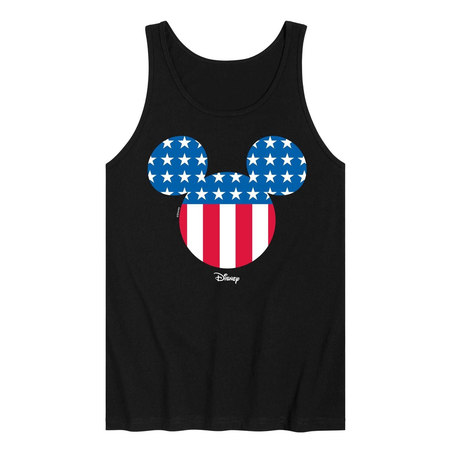 Мужская майка с американским флагом Disney's Mickey Mouse Licensed Character
Мужская майка с американским флагом Disney's Mickey Mouse Licensed Character