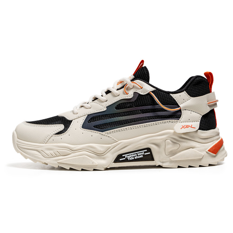 Нескользящие, износостойкие, дышащие низкие кроссовки на массивной подошве для мужчин JANECO, Black 
Нескользящие, износостойкие, дышащие низкие кроссовки на массивной подошве для мужчин JANECO, Black