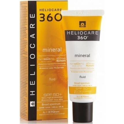 360° Минеральный флюид Spf 50+ 50мл, Heliocare
360° Минеральный флюид Spf 50+ 50мл, Heliocare
