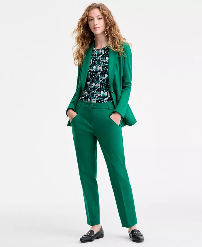 Женские компрессионные брюки с высокой талией и прямыми штанинами Bar Iii, зеленый
Женские компрессионные брюки с высокой талией и прямыми штанинами Bar Iii, зеленый