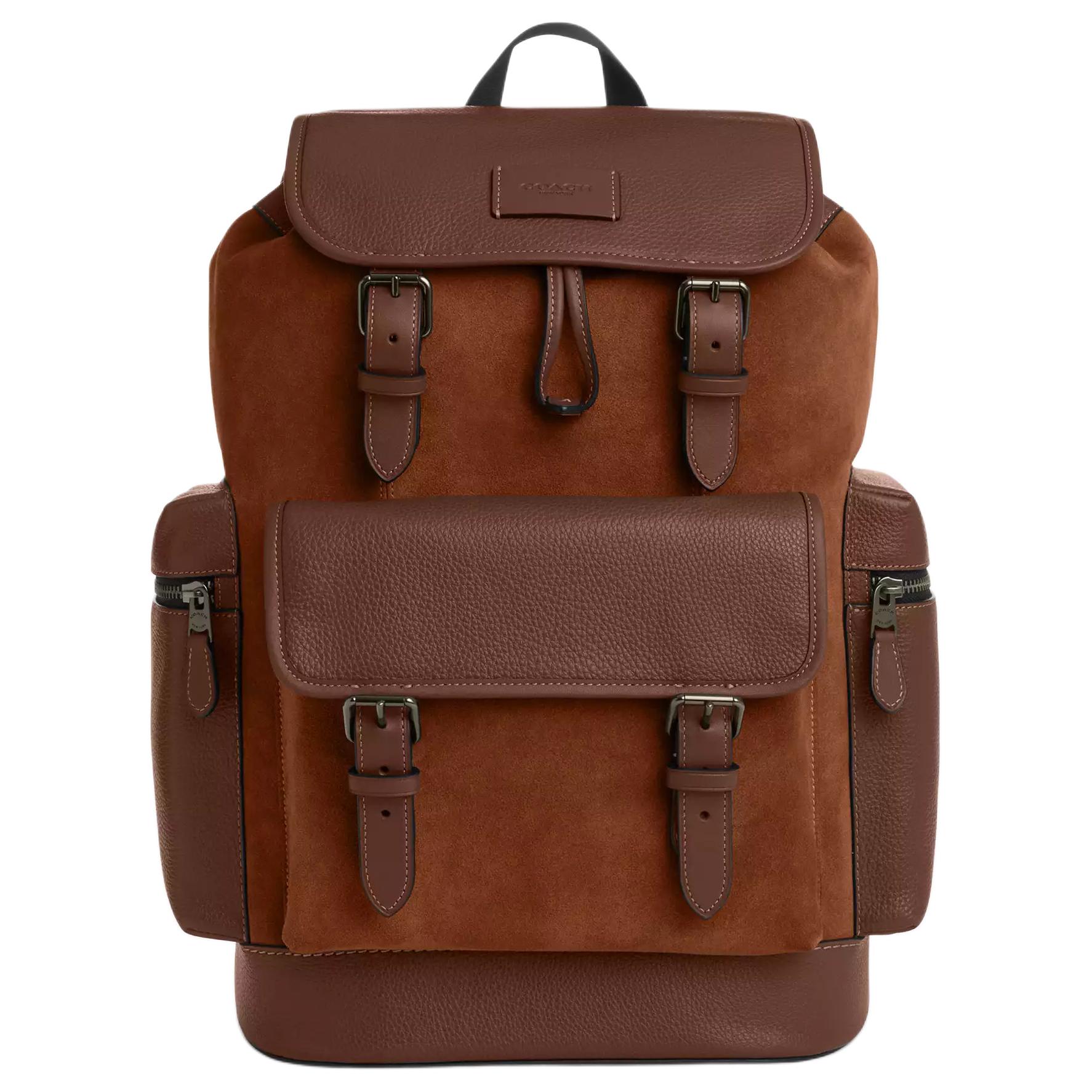 COACH Спортивный рюкзак из личиевой кожи с телячьей спинкой унисекс крупный коньяк
COACH Спортивный рюкзак из личиевой кожи с телячьей спинкой унисекс крупный коньяк