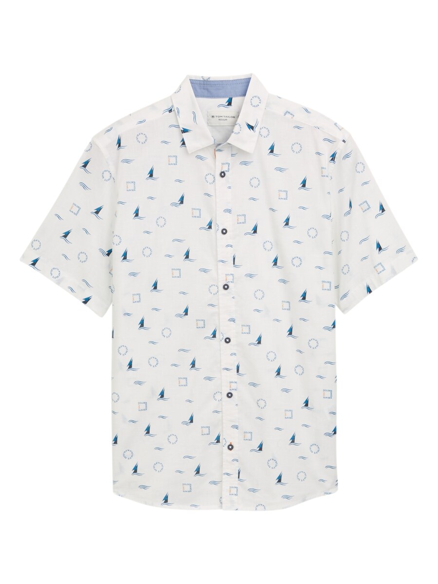 Рубашка на пуговицах Comfort fit TOM TAILOR, белый
Рубашка на пуговицах Comfort fit TOM TAILOR, белый