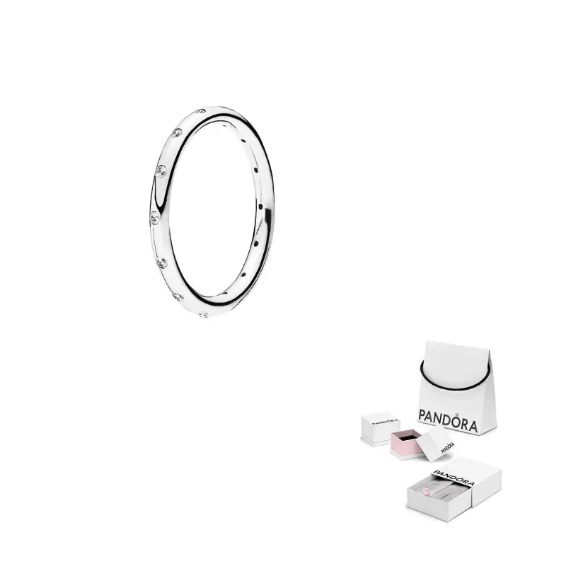 Pandora Кольцо из серебра 925 пробы с цирконием, женские, серебряный
Pandora Кольцо из серебра 925 пробы с цирконием, женские, серебряный