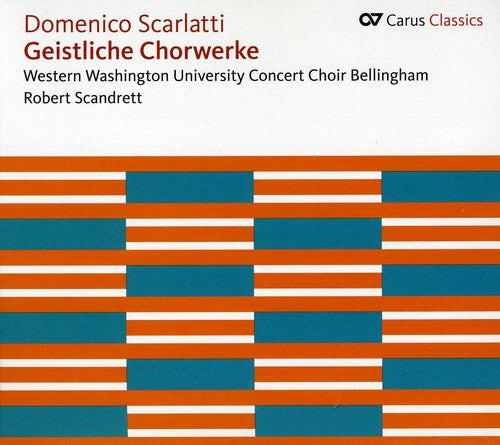 CD диск Scarlatti / Western Washington University Concert: Geistliche Chorwerke
CD диск Scarlatti / Western Washington University Concert: Geistliche Chorwerke