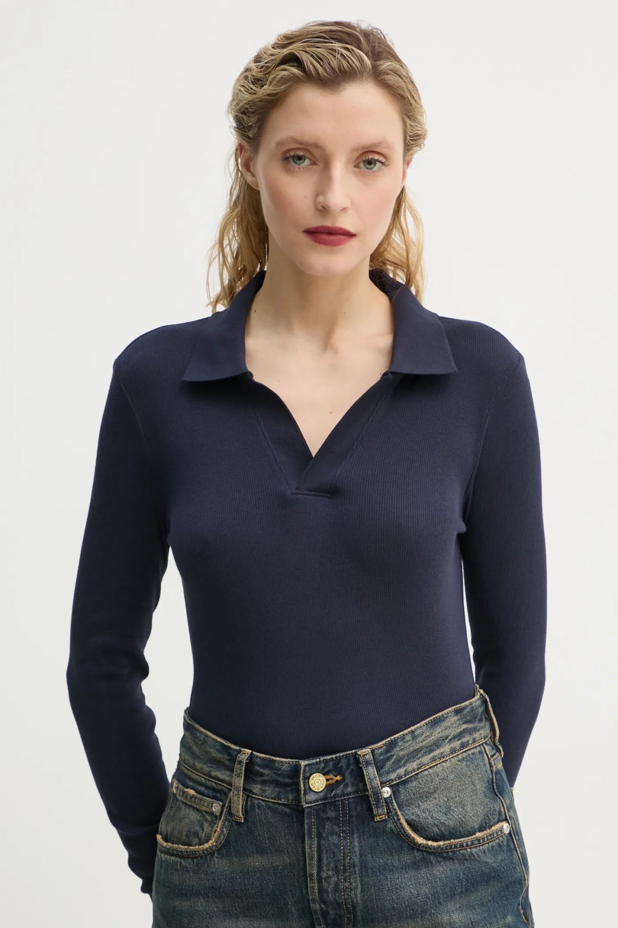 Хлопковый топ с длинными рукавами G-Star Raw, темно-синий
Хлопковый топ с длинными рукавами G-Star Raw, темно-синий