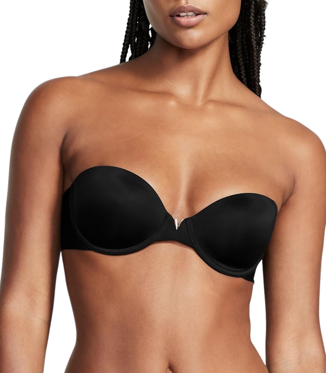 Victoria's Secret Женский бюстгальтер Bare Lightly Lined Strapless, Бюстгальтеры для женщин (32A-38DD), Black
Victoria's Secret Женский бюстгальтер Bare Lightly Lined Strapless, Бюстгальтеры для женщин (32A-38DD), Black