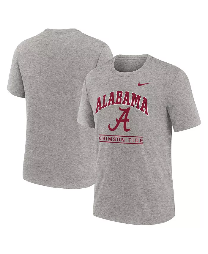 Мужская футболка Heather Gray Alabama Crimson Tide Arch Over Logo Tri-Blend Nike
Мужская футболка Heather Gray Alabama Crimson Tide Arch Over Logo Tri-Blend Nike