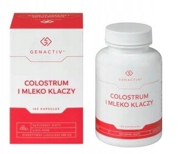 Генактив из молозива и кобыльего молока, 180 капсул. Inna marka
Генактив из молозива и кобыльего молока, 180 капсул. Inna marka