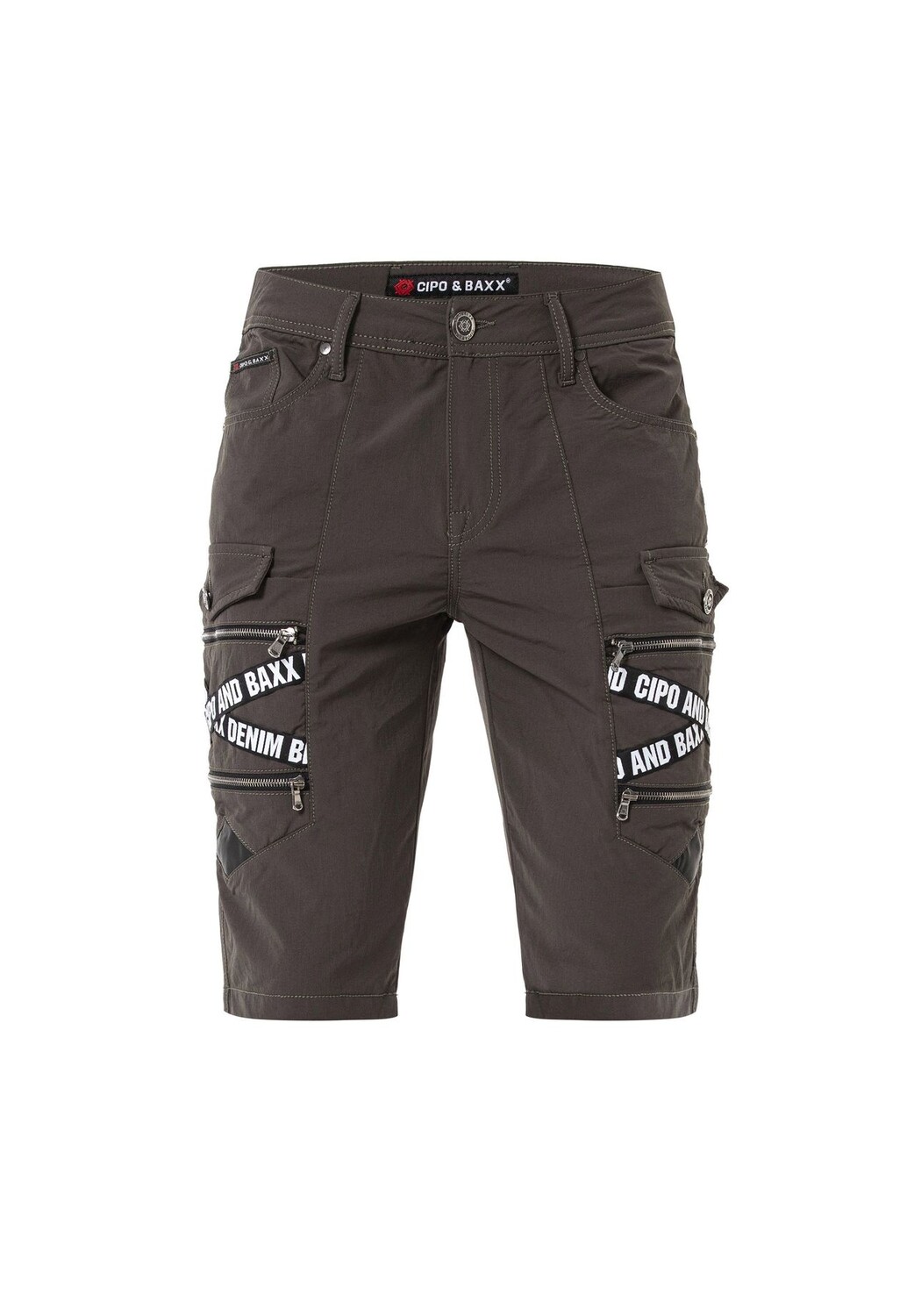 Шорты с модными карманами-карго CIPO & BAXX, зеленый
Шорты с модными карманами-карго CIPO & BAXX, зеленый