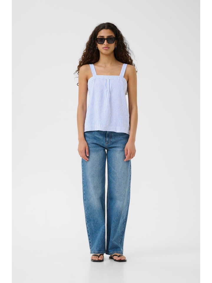 InWear Блузка с короткими рукавами DallyIW, прямого кроя, сине-белая
InWear Блузка с короткими рукавами DallyIW, прямого кроя, сине-белая