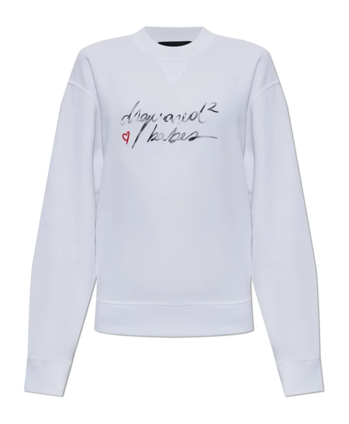 Толстовка с принтом Dsquared2, белый
Толстовка с принтом Dsquared2, белый