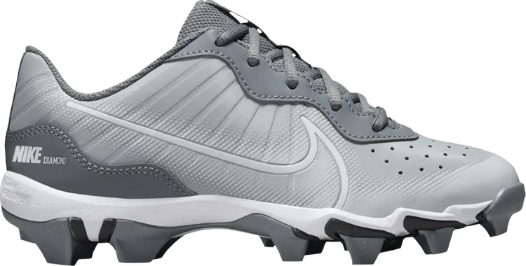 Кроссовки Alpha Huarache 4 Keystone GS 'Wolf Grey White', серый 
Кроссовки Alpha Huarache 4 Keystone GS 'Wolf Grey White', серый