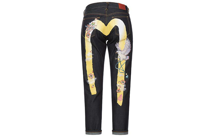 Джинсы женские деним синие Evisu, синий
Джинсы женские деним синие Evisu, синий