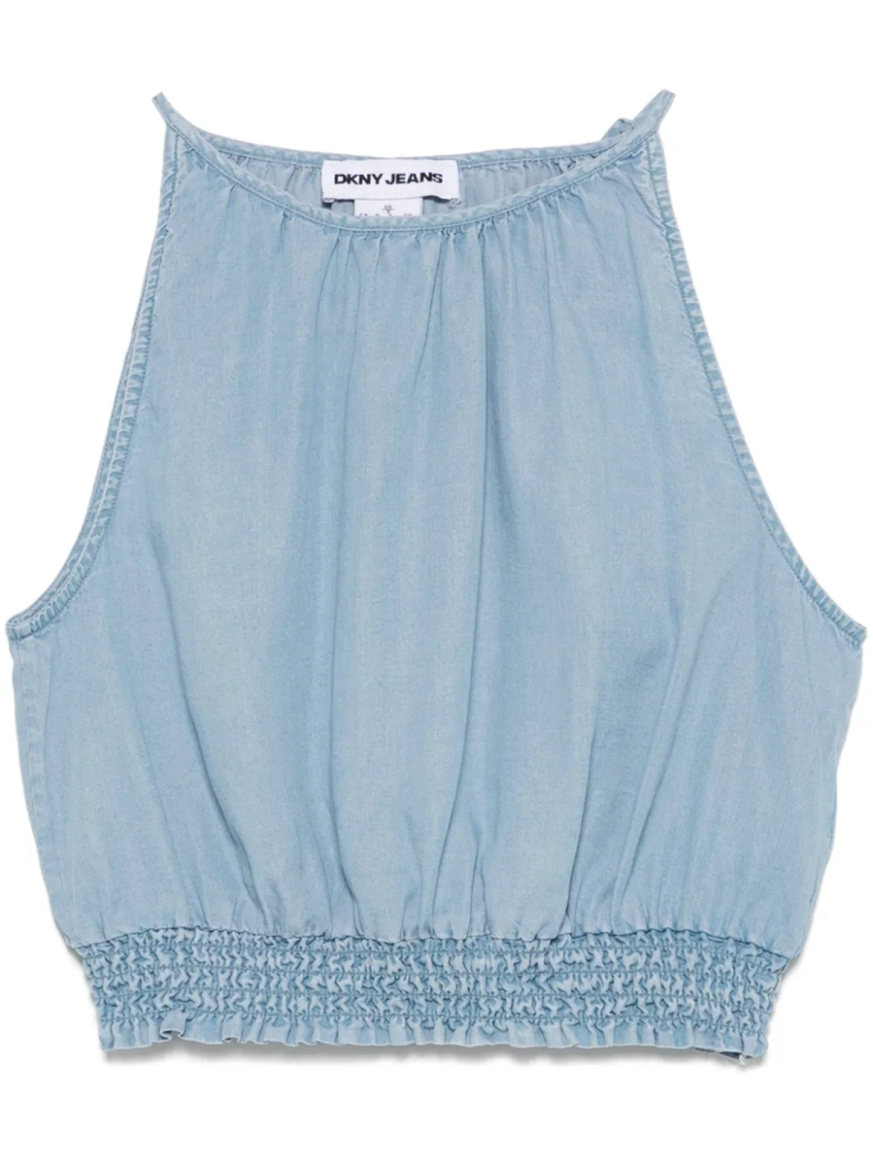 Топ из шамбре DKNY, синий
Топ из шамбре DKNY, синий