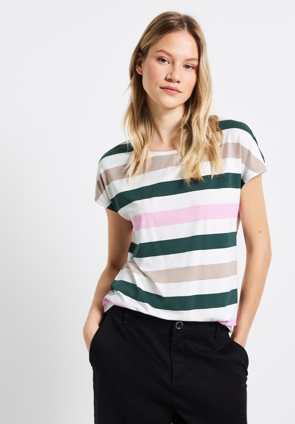 Футболка с принтом GESTREIFTES Street One, кремовый
Футболка с принтом GESTREIFTES Street One, кремовый