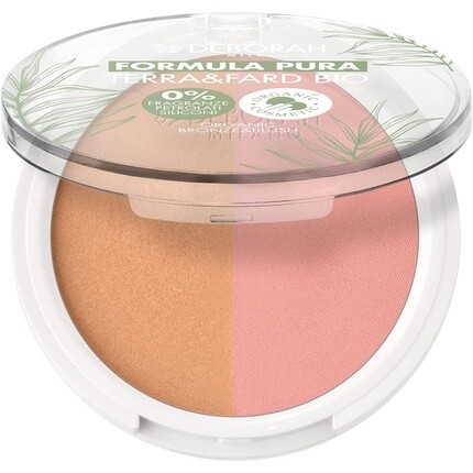 Terra & Fard Formula Pura Organic And Vegan Raw Materials 9G — Цвет № 1 Светлый, Deborah 
Terra & Fard Formula Pura Organic And Vegan Raw Materials 9G — Цвет № 1 Светлый, Deborah