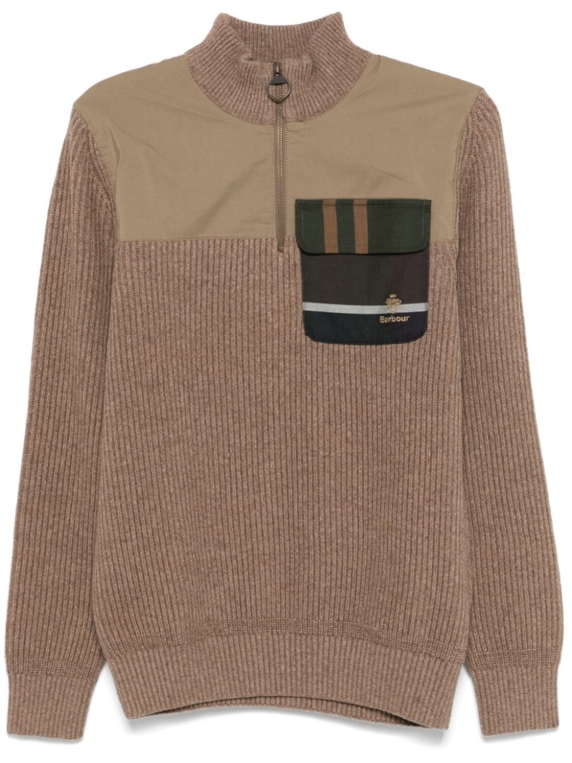 Baracuta свитер Miller из коллаборации с Barbour, коричневый
Baracuta свитер Miller из коллаборации с Barbour, коричневый