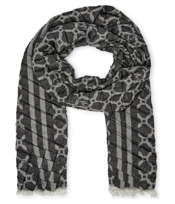 Шарф Marc Cain с принтом, серый
Шарф Marc Cain с принтом, серый