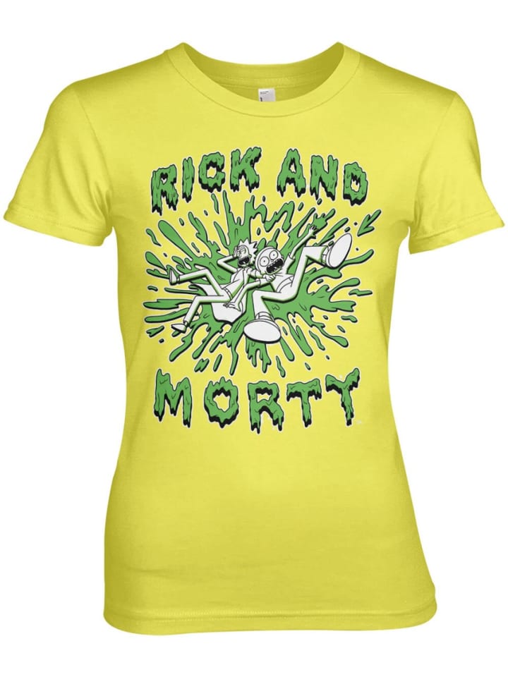 Желтая рубашка Rick and Morty
Желтая рубашка Rick and Morty