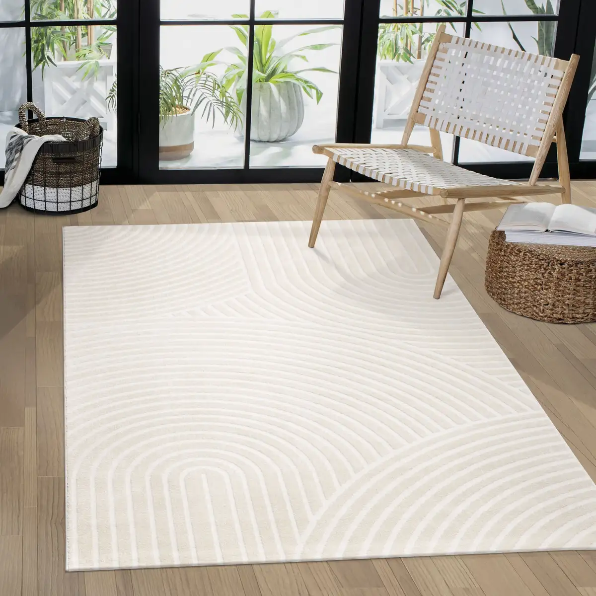 Ковер Paco Home "Luzern 652", прямоугольный, короткий ворс, однотонный, высокая-низкая структура, скандинавский дизайн 240х340 см, цвет Creme
Ковер Paco Home "Luzern 652", прямоугольный, короткий ворс, однотонный, высокая-низкая структура, скандинавский дизайн 240х340 см, цвет Creme