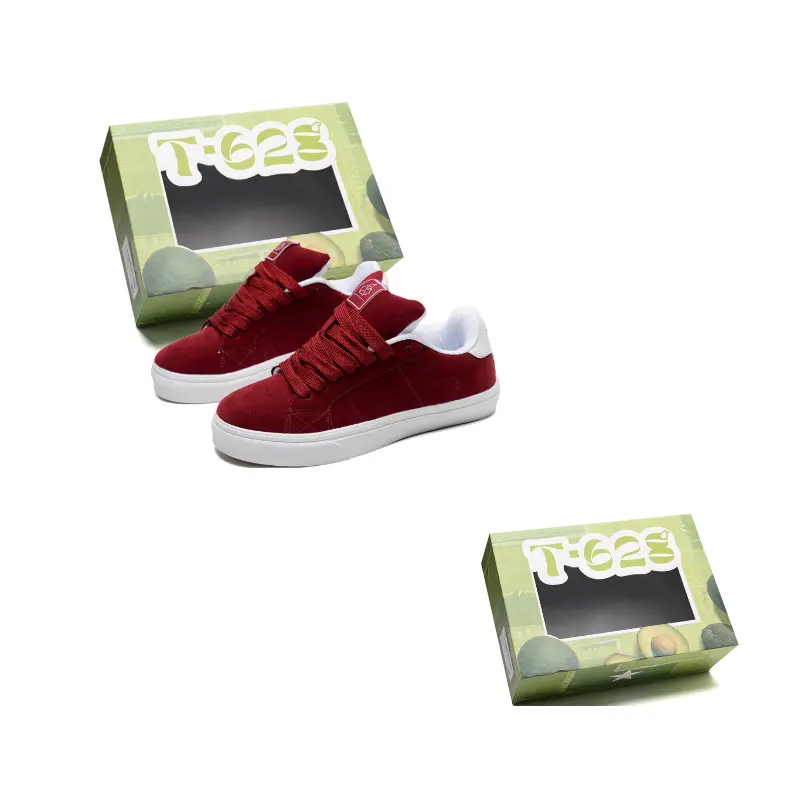 T628 Стойкие к скольжению и истиранию легкие лоу-топы для скейтбординга унисекс бордового цвета, цвет Burgundy
T628 Стойкие к скольжению и истиранию легкие лоу-топы для скейтбординга унисекс бордового цвета, цвет Burgundy