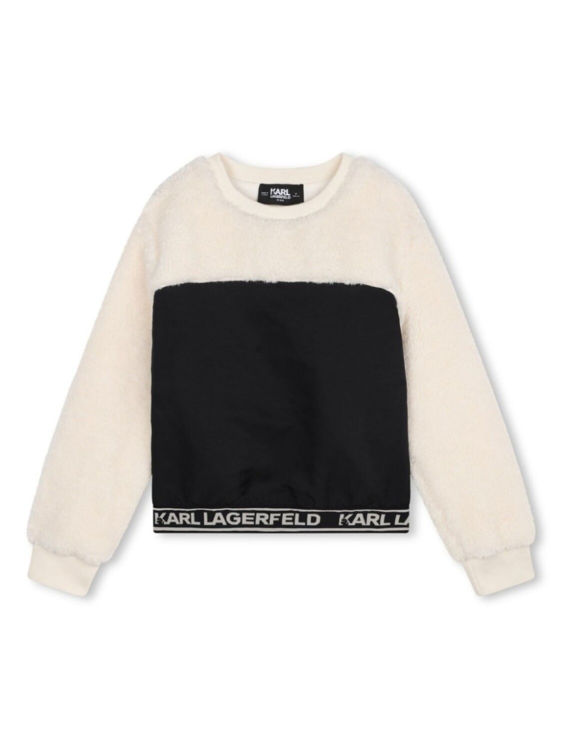 Karl Lagerfeld Kids толстовка с искусственным мехом, белый
Karl Lagerfeld Kids толстовка с искусственным мехом, белый