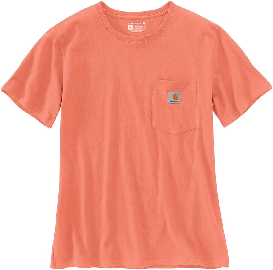 Carhartt женская футболка с карманом, свободный крой, плотная ткань, короткий рукав, Fresh Salmon, Розовый, Carhartt женская футболка с карманом, свободный крой, плотная ткань, короткий рукав, Fresh Salmon
Carhartt женская футболка с карманом, свободный крой, плотная ткань, короткий рукав, Fresh Salmon, Розовый, Carhartt женская футболка с карманом, свободный крой, плотная ткань, короткий рукав, Fresh Salmon