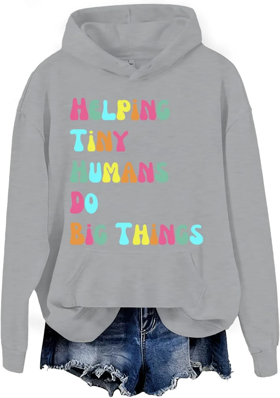 Толстовка Helping Tiny Humans Do Big Things — забавный худи для учителя SIMJEW
Толстовка Helping Tiny Humans Do Big Things — забавный худи для учителя SIMJEW