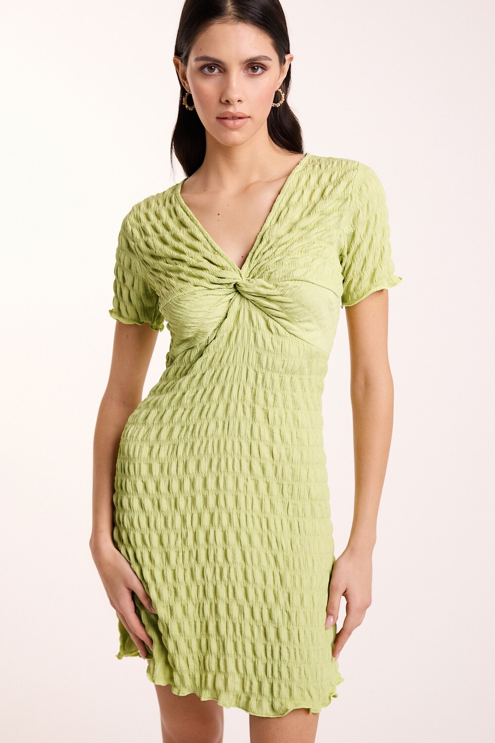 Фактурное мини-платье Next, зеленый
Фактурное мини-платье Next, зеленый