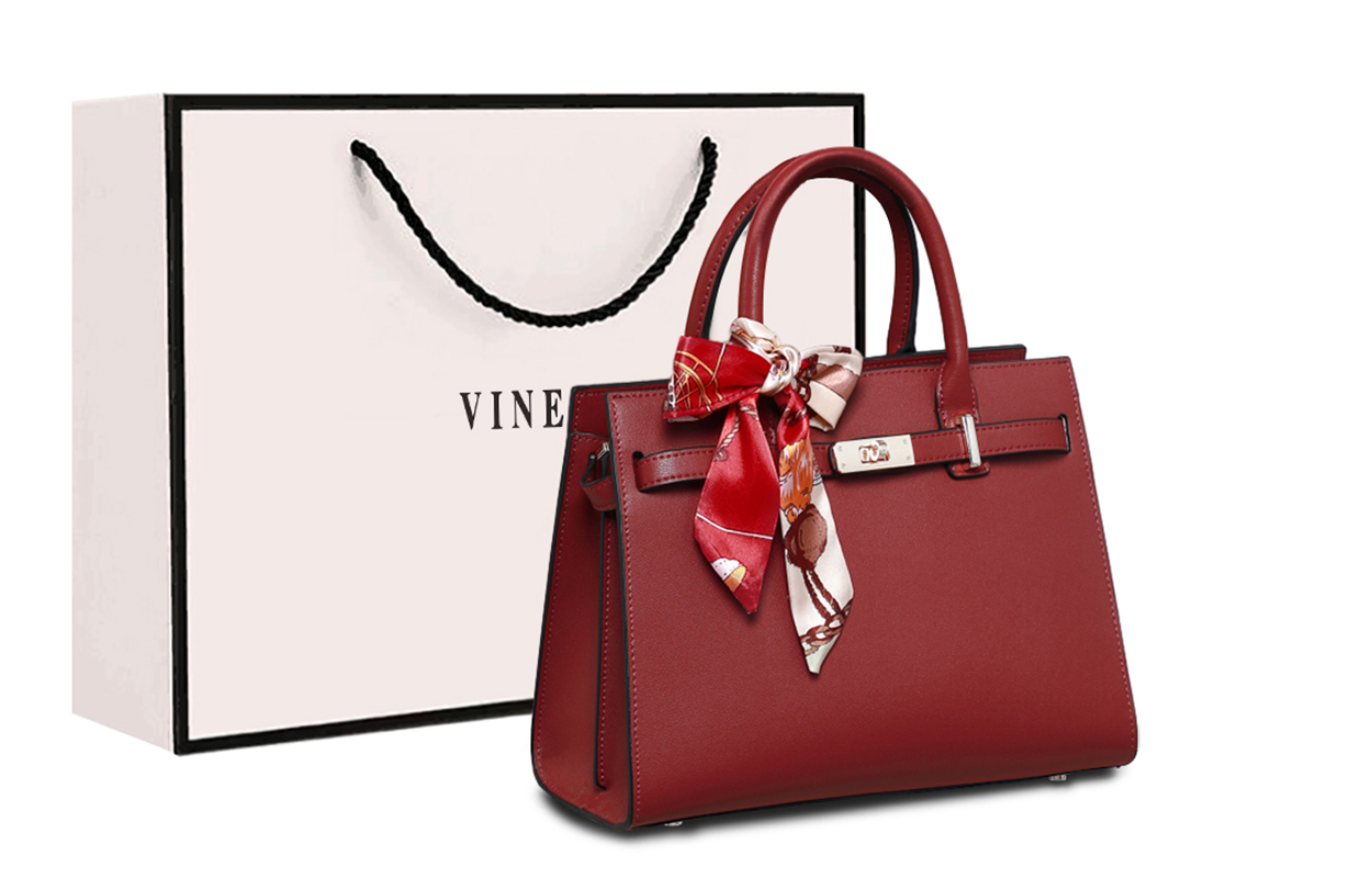 Сумка женская из кожи коровы Tubas красно-черная VINEY, бордо
Сумка женская из кожи коровы Tubas красно-черная VINEY, бордо