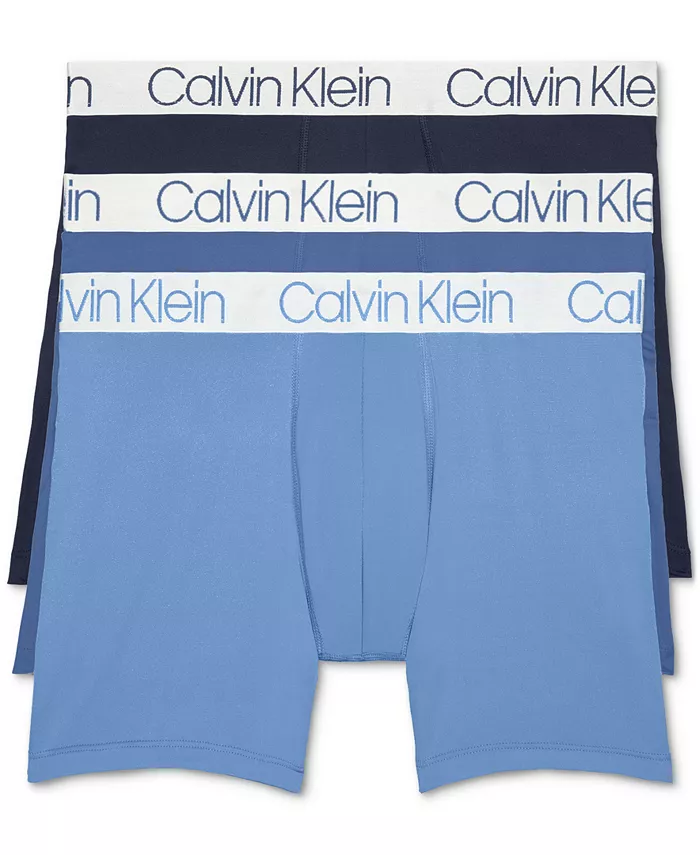 Мужские микрофибровые трусы-боксеры Chromatic, 3 шт Calvin Klein, мультиколор
Мужские микрофибровые трусы-боксеры Chromatic, 3 шт Calvin Klein, мультиколор