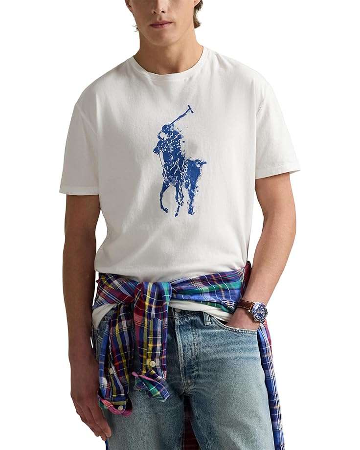 Рубашка поло Polo Ralph Lauren Classic Fit Big Pony Jersey T-Shirt, цвет Nevis 1
Рубашка поло Polo Ralph Lauren Classic Fit Big Pony Jersey T-Shirt, цвет Nevis 1