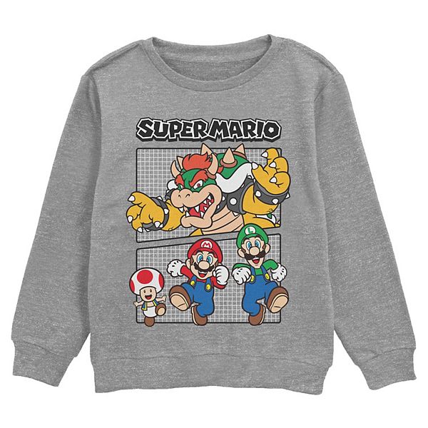 Детская флисовая толстовка с принтом Nintendo Super Mario Licensed Character
Детская флисовая толстовка с принтом Nintendo Super Mario Licensed Character