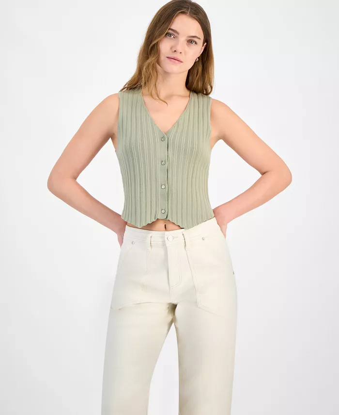 Женский жилет с рубчиком And Now This, зеленый
Женский жилет с рубчиком And Now This, зеленый