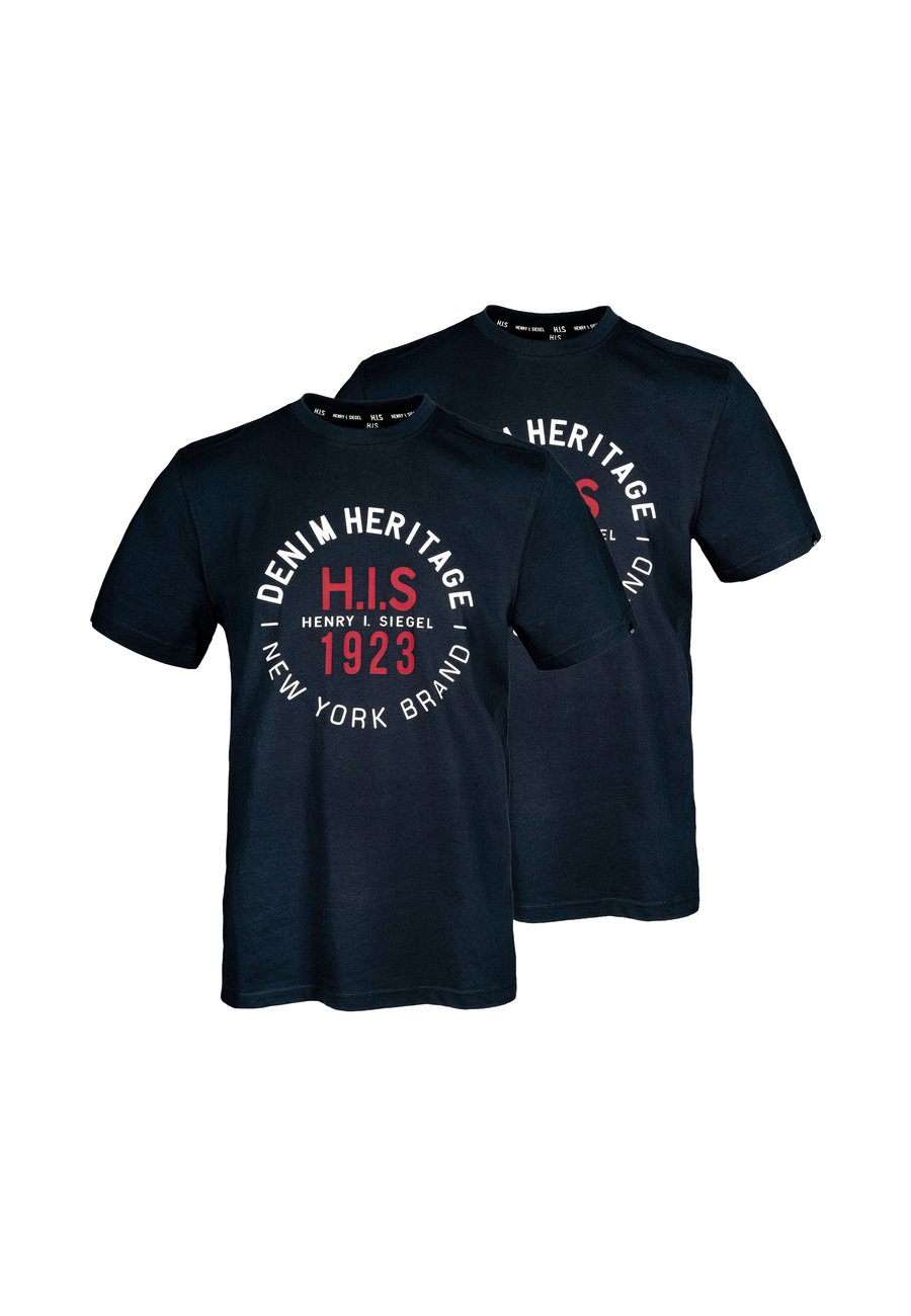 Футболка H.I.S 2-PACK HERITAGE BIG LOGO, Navy/Dark Blue, Синий, Футболка H.I.S 2-PACK HERITAGE BIG LOGO, Navy/Dark Blue
Футболка H.I.S 2-PACK HERITAGE BIG LOGO, Navy/Dark Blue, Синий, Футболка H.I.S 2-PACK HERITAGE BIG LOGO, Navy/Dark Blue