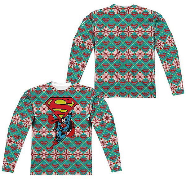 Футболка с длинным рукавом Superman super sweater adult poly crew Licensed Character
Футболка с длинным рукавом Superman super sweater adult poly crew Licensed Character