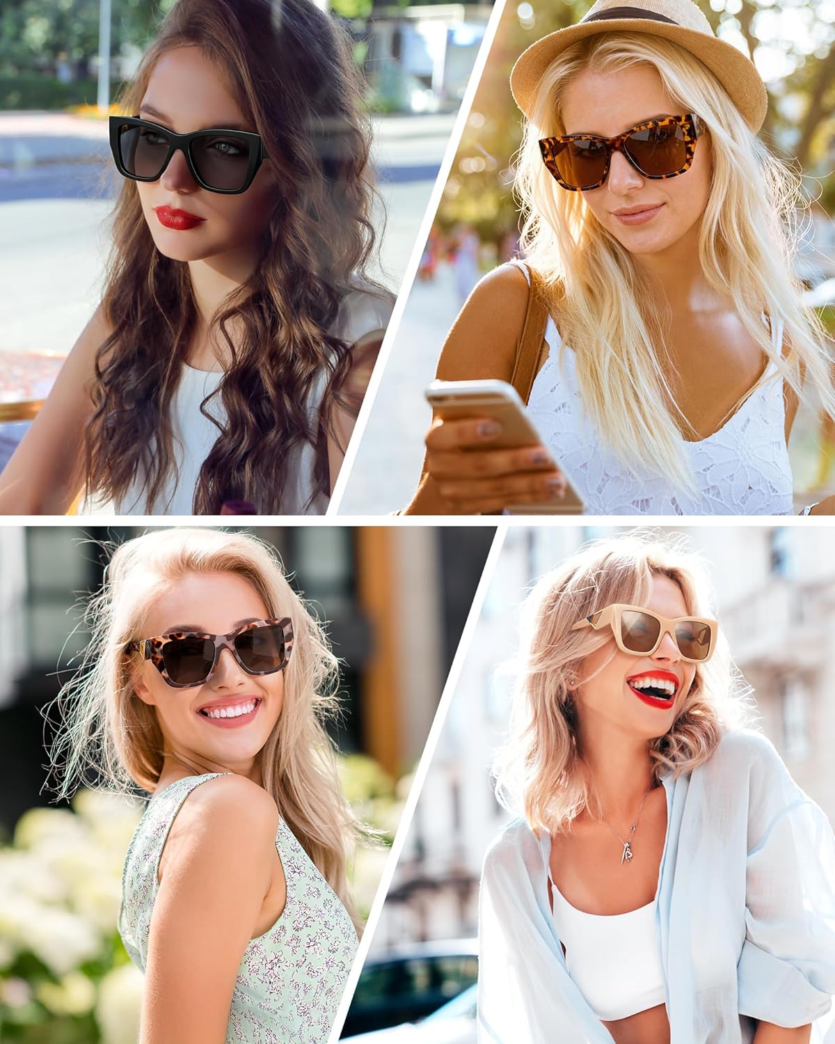 Солнцезащитные очки JIM HALO Retro Oversized Square Polarized для женщин, модные большие солнцезащитные очки UV400, Black Frame/Grey Lens & Grey Tortoise Frame/Grey Lens
Солнцезащитные очки JIM HALO Retro Oversized Square Polarized для женщин, модные большие солнцезащитные очки UV400, Black Frame/Grey Lens & Grey Tortoise Frame/Grey Lens