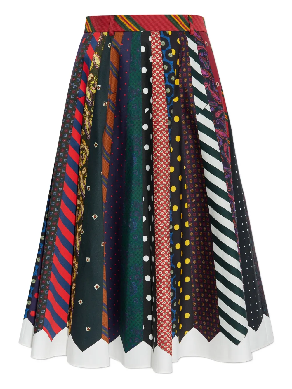 Юбка миди в складку с узором в виде галстука Moschino, красный
Юбка миди в складку с узором в виде галстука Moschino, красный