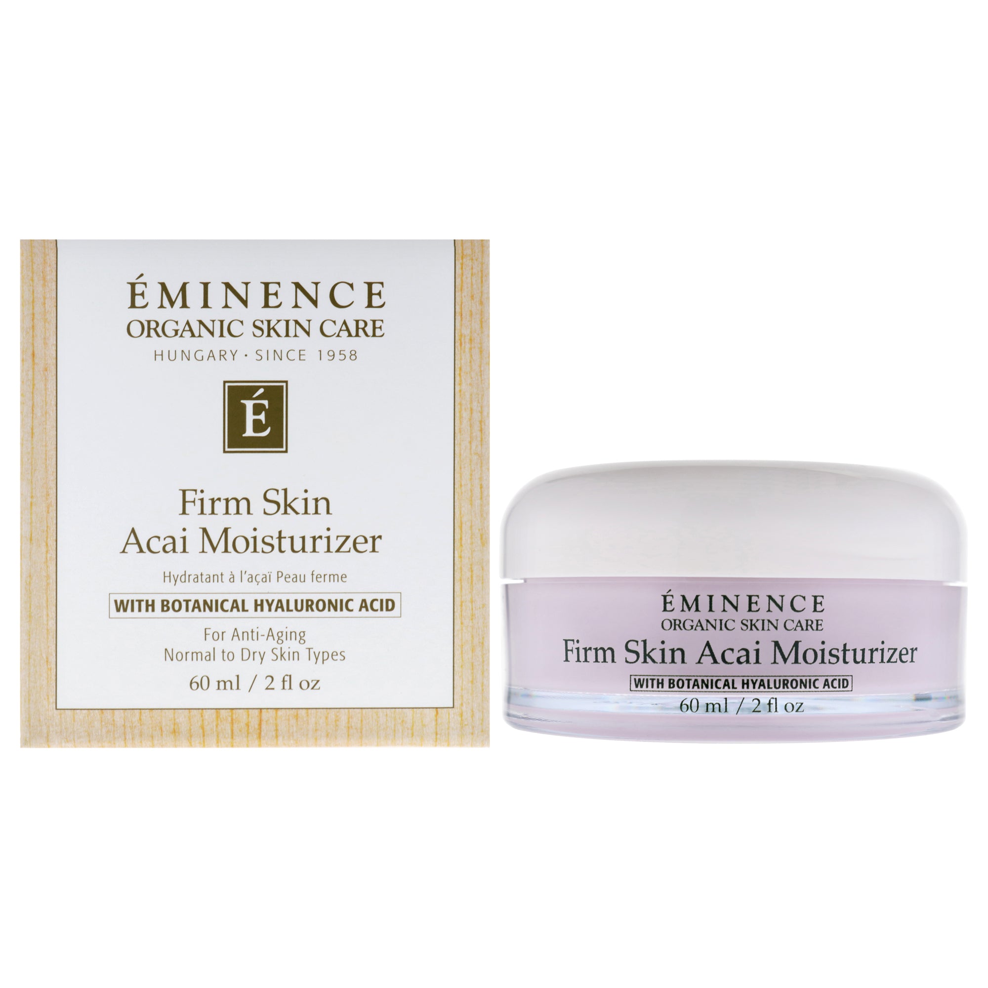 Увлажняющий крем для лица Eminence Firm Skin Acai Moisturizer для мужчин и женщин - 57 мл (2 унции), прозрачный
Увлажняющий крем для лица Eminence Firm Skin Acai Moisturizer для мужчин и женщин - 57 мл (2 унции), прозрачный