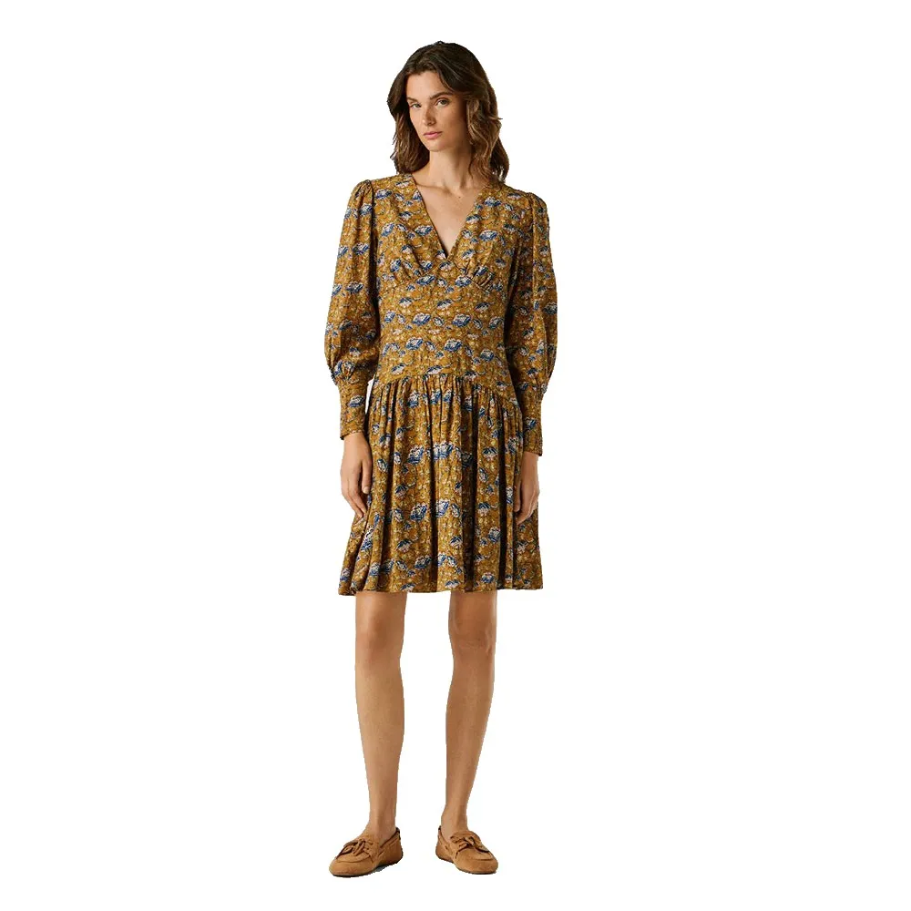 Платье Pepe Jeans Avi с длинными рукавами и короткими рукавами, коричневый
Платье Pepe Jeans Avi с длинными рукавами и короткими рукавами, коричневый