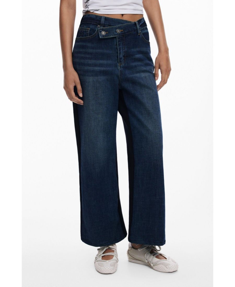 Женские джинсы-клеш Desigual, Dark blue
Женские джинсы-клеш Desigual, Dark blue