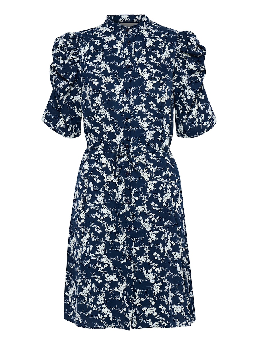 Платье-рубашка ICHI Nina, темно-синий
Платье-рубашка ICHI Nina, темно-синий