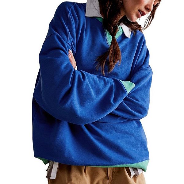 Женский повседневный свитшот с длинным рукавом и воротником Joyjoy, Blue, Синий, Женский повседневный свитшот с длинным рукавом и воротником Joyjoy, Blue
Женский повседневный свитшот с длинным рукавом и воротником Joyjoy, Blue, Синий, Женский повседневный свитшот с длинным рукавом и воротником Joyjoy, Blue