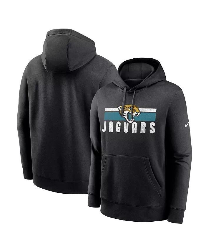Мужская черная толстовка с капюшоном Jacksonville Jaguars Club Fleece Nike
Мужская черная толстовка с капюшоном Jacksonville Jaguars Club Fleece Nike
