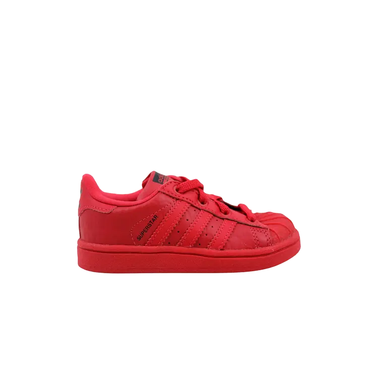 Кроссовки Adidas Superstar I 'Triple Red', красный 
Кроссовки Adidas Superstar I 'Triple Red', красный