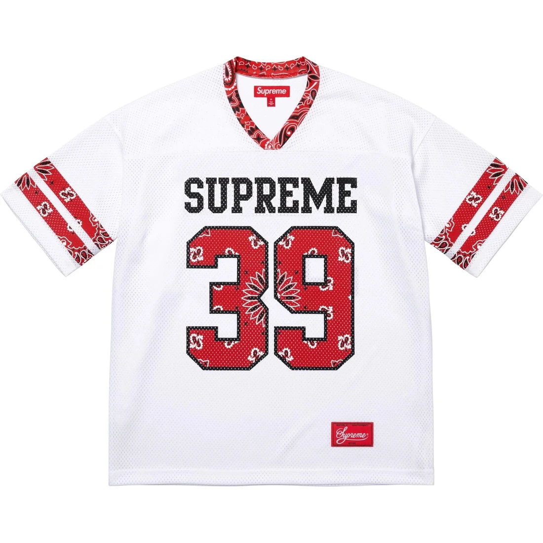 Футболка Bandana Football Jersey Supreme, белый
Футболка Bandana Football Jersey Supreme, белый