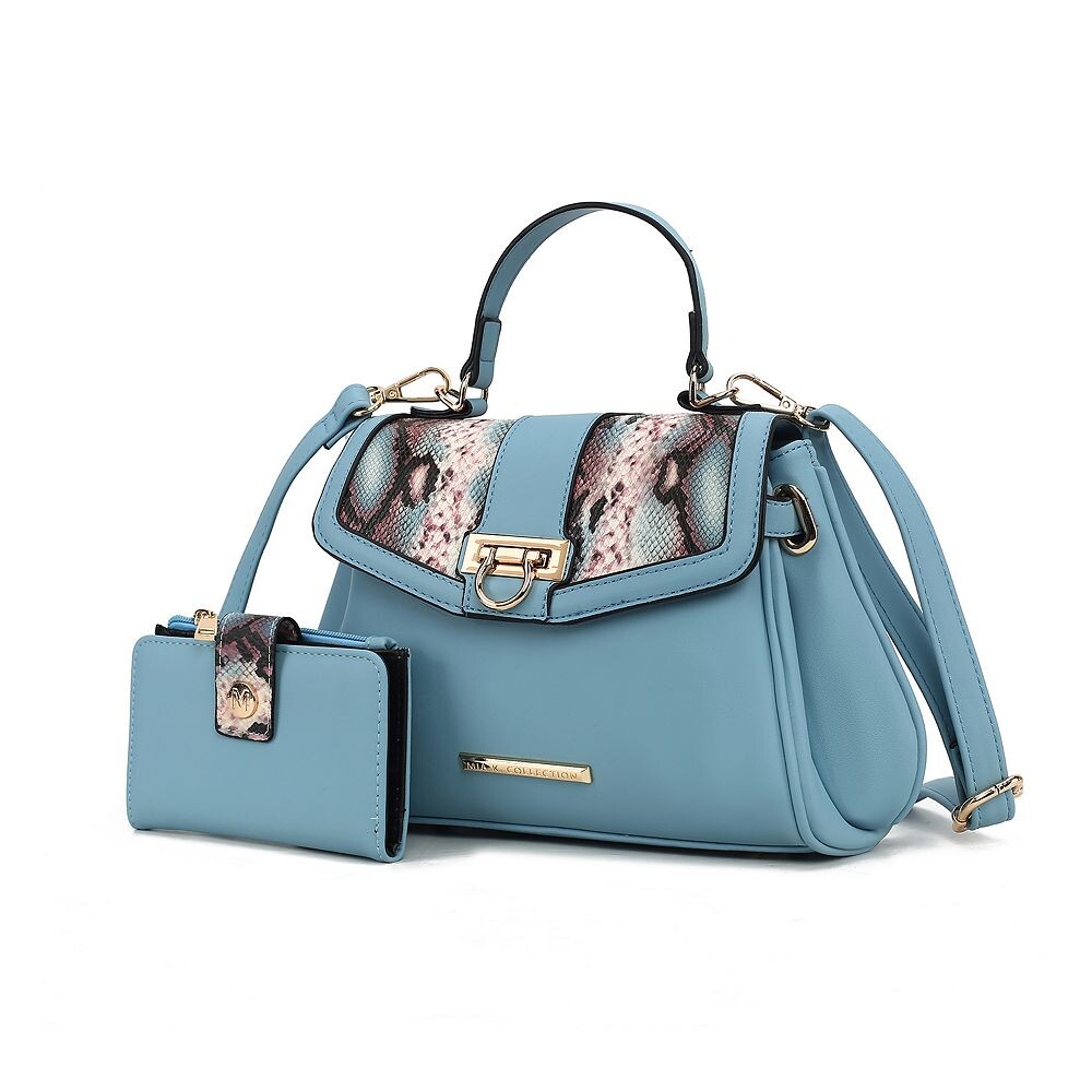 Mkf Collection Geny Женская сумка через плечо с тиснением под змею и бумажником от Mia K MKF Collection, цвет Denim
Mkf Collection Geny Женская сумка через плечо с тиснением под змею и бумажником от Mia K MKF Collection, цвет Denim